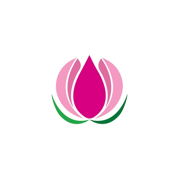 Flower petals logo