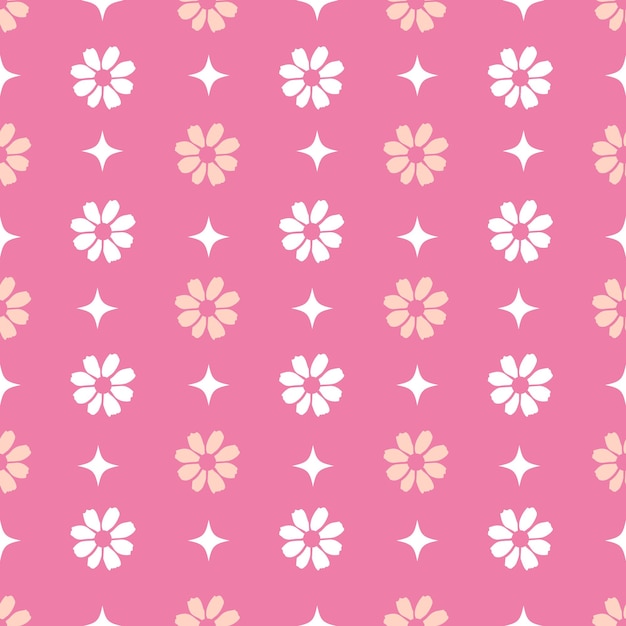 Flower seamless pattern