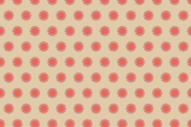 Flower shape pattern background