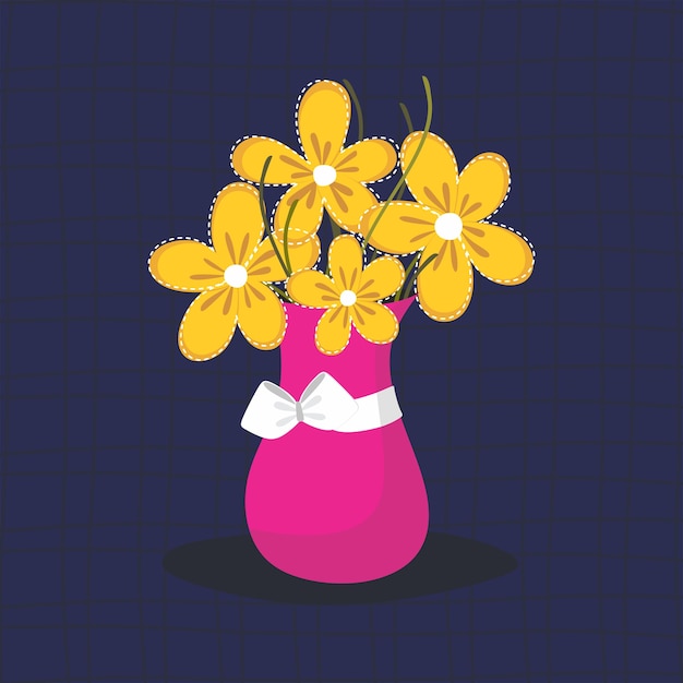 flower vase background