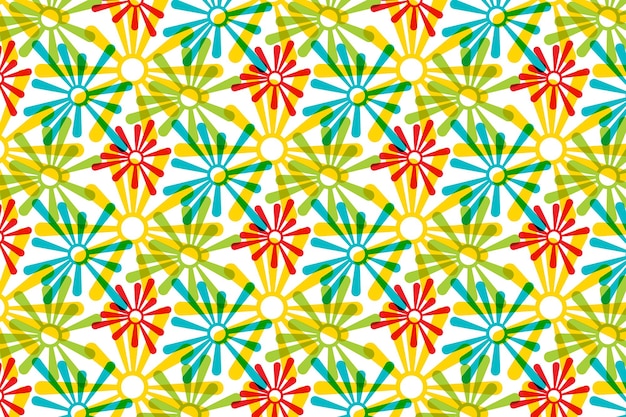 flowers pattern for background design