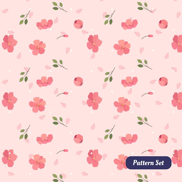 flowers pattern design decoration