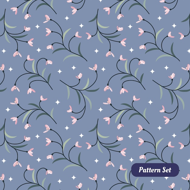 flowers pattern design decoration