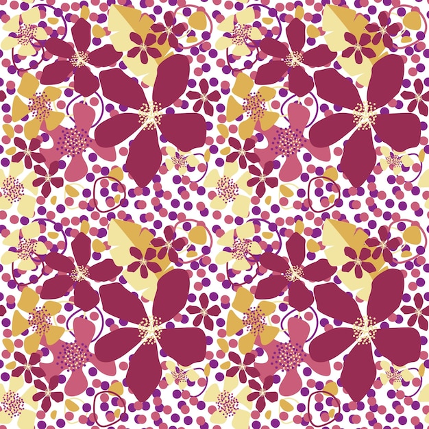 Flowers pattern V