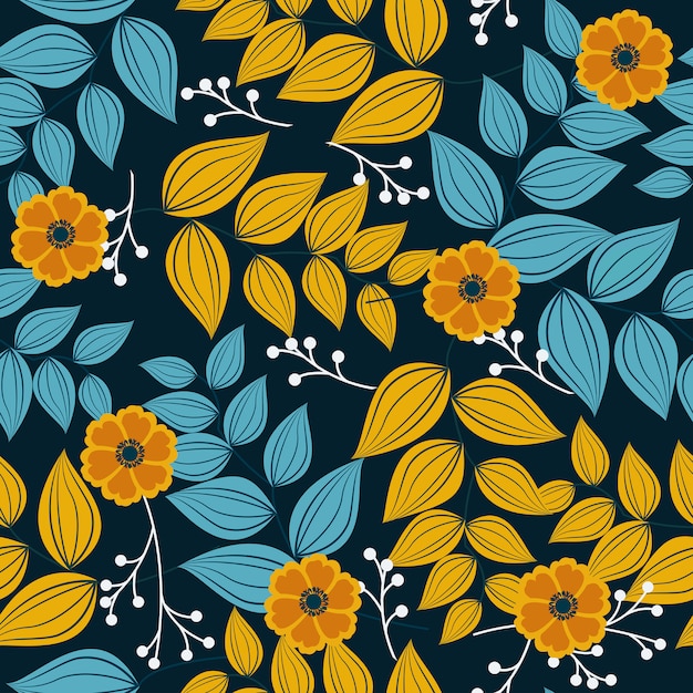 Flowers pattern