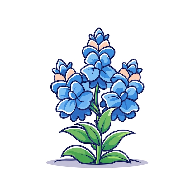 Flowers plant concept illustration