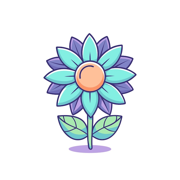 Flowers plant concept illustration