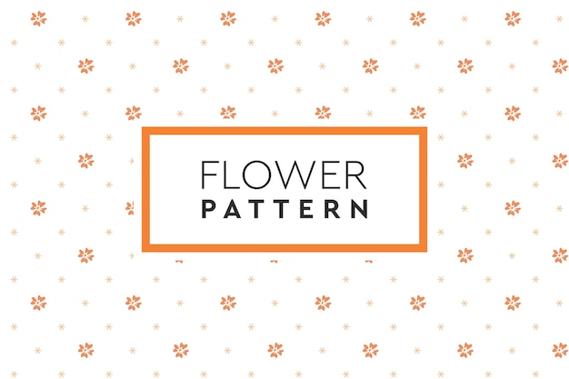 Flowers and plants pattern.