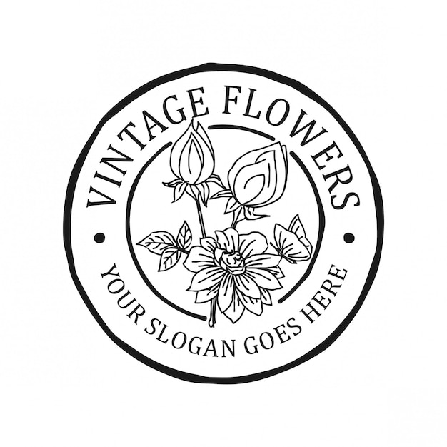 FLOWERS VINTAGE LOGO