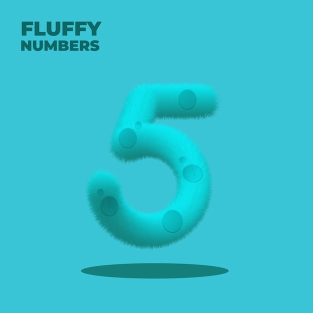 Fluffy Gradient Number Five