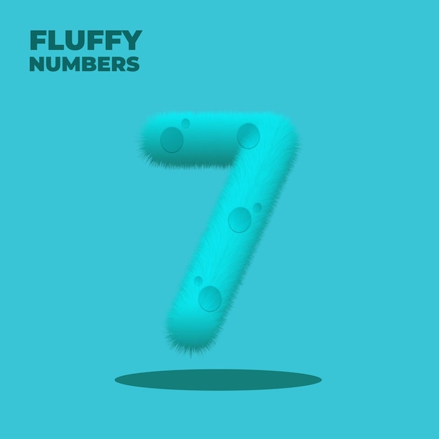 Fluffy Gradient Number Seven