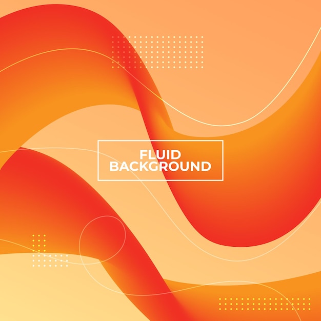 Fluid abstract background vector illustration