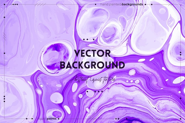 Vector fluid art texture abstract background