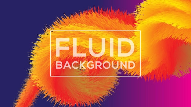 Fluid Background Design Background design vector futuristic fluid artistic illustration