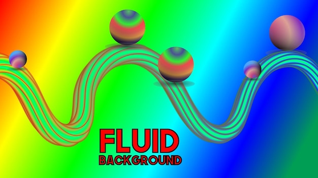 Fluid background design