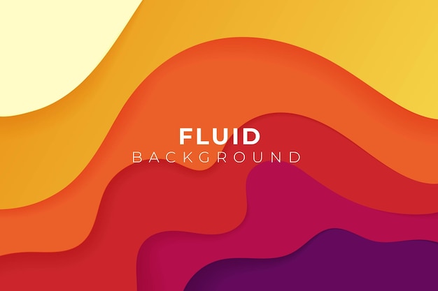 Fluid beautiful background