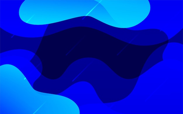 Fluid color background design Liquid gradient shapes composition