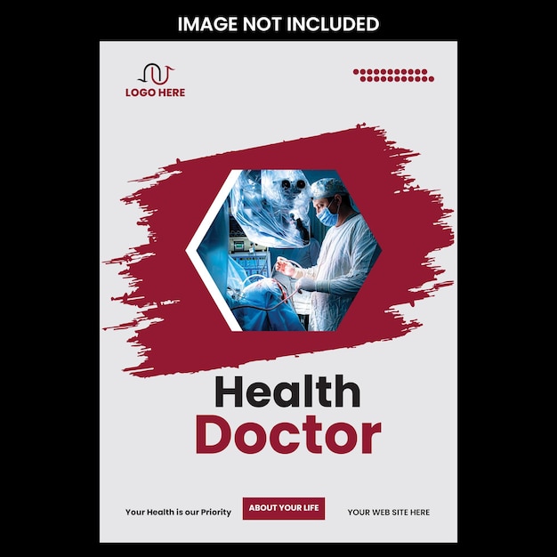 Flyer corporate health design template