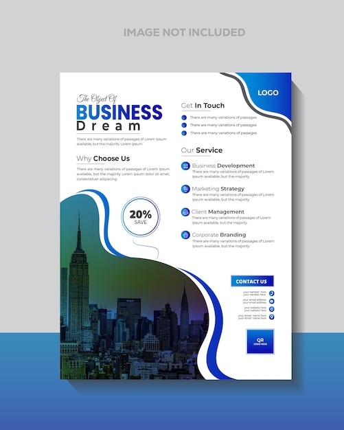 flyer design template vector design Layout template design Business Conference poster and flyer