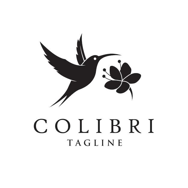 flying colibri icon