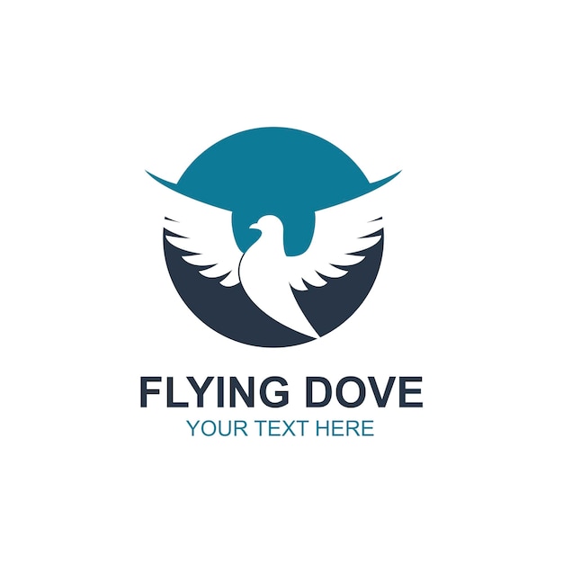 flying dove icon