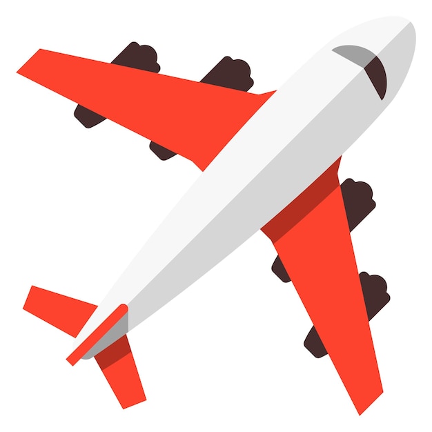 Flying plane flat icon Airport symbol Air travel