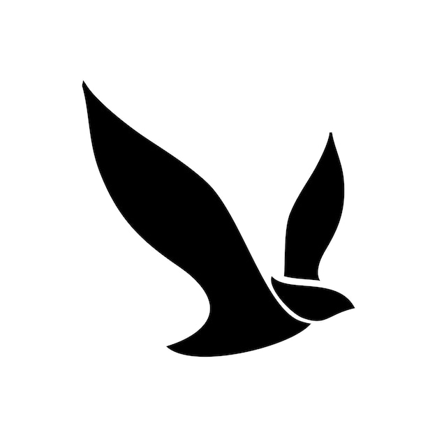 Flying Wings Bird Logo abstract design