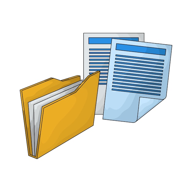 Vector folder