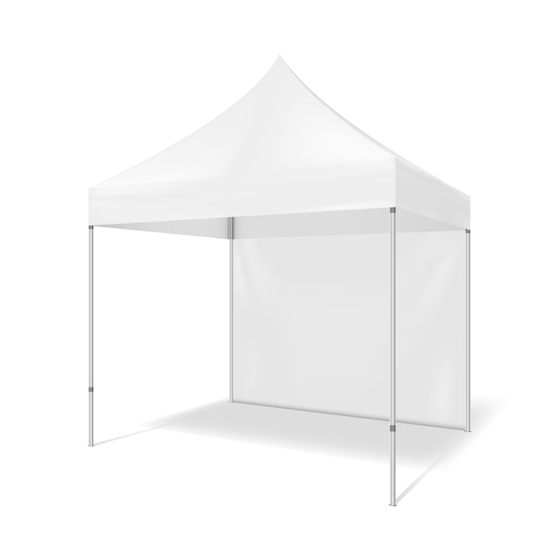 Folding tent Illustration isolated on white background Graphic concept for your design