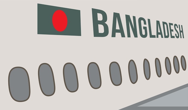 Font View of Bangladesh Airlines