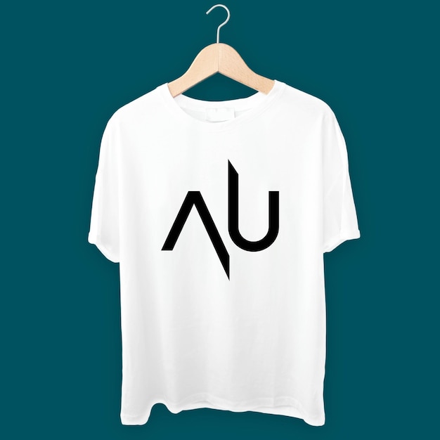 Vector font white tshirt design and eps file white t shirt mockup fully editable