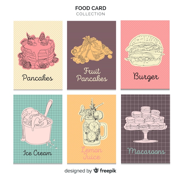 Food card collection