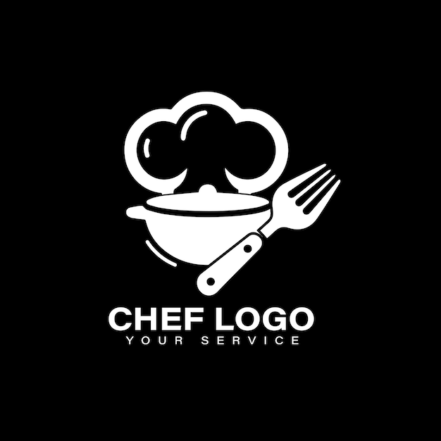 Food chef logo template