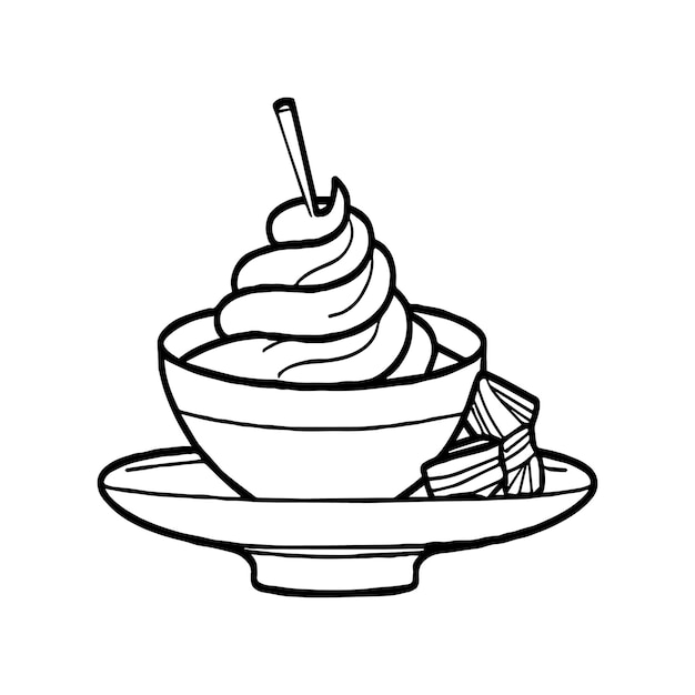 Food Drink amp Sweets coloring pages Food Drink amp Sweets outline for coloring book