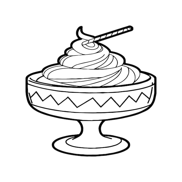 Food Drink amp Sweets coloring pages Food Drink amp Sweets outline for coloring book