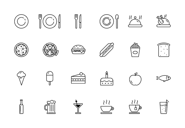 Food icons