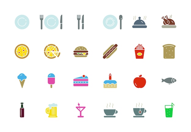 Food icons