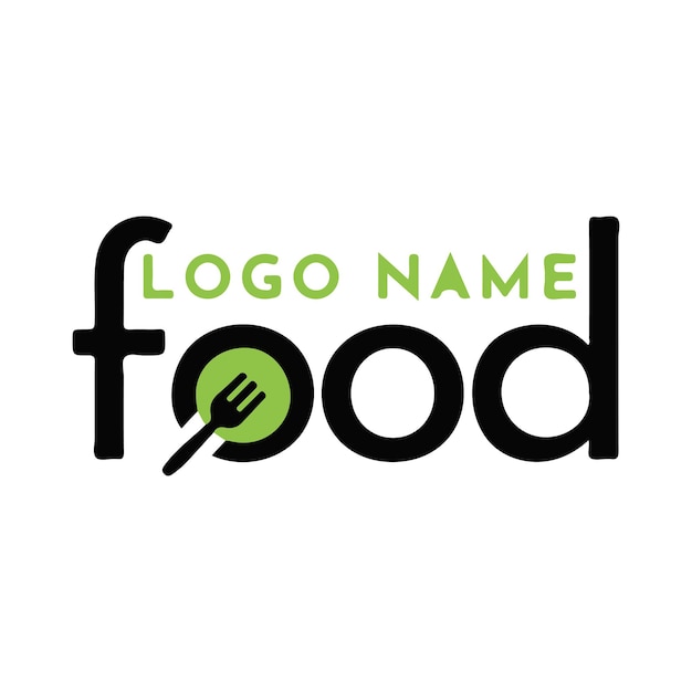 A Food LOGO design vector illustration