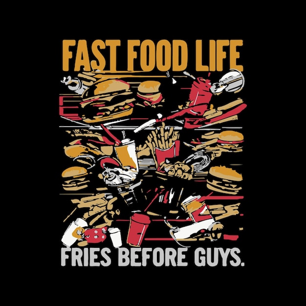 food lover t shirt DESIGN