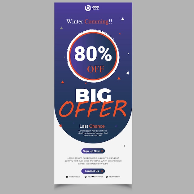 Food and Restaurant roll up banner design template Modern X stand banner for restaurant Business