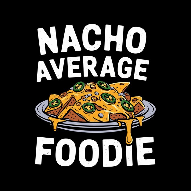 Vector food t shirt design