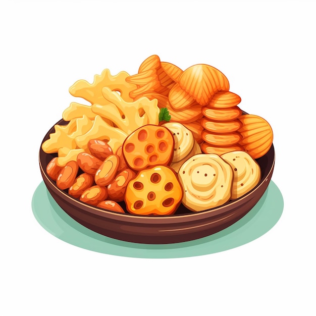 food vector snack illustration eat set icon isolated dessert drink chocolate sweet symbo