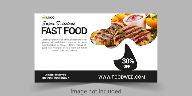 food web banner design