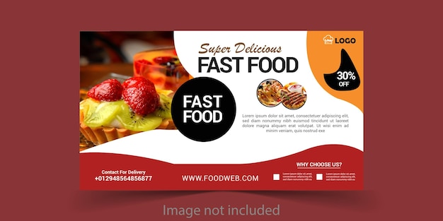 food web banner design