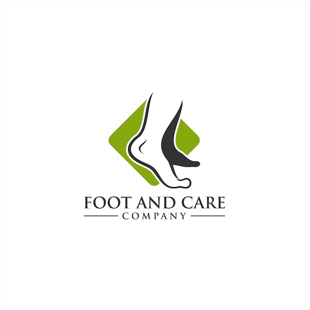 Foot and Care Logo Concept