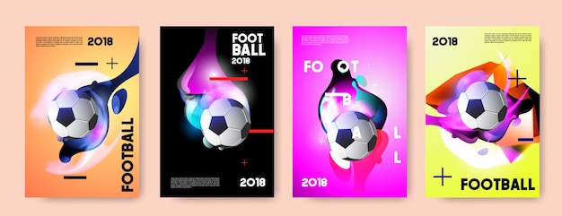 Football 2018 world championship cup background soccer.  