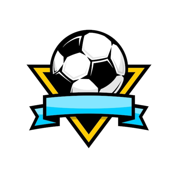 football club logo illustration vector, ball vector