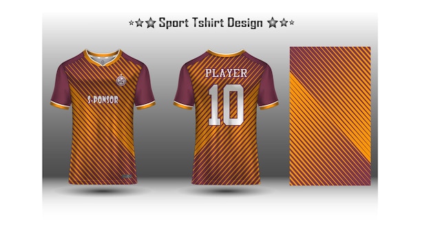 Football jersey mockup soccer jersey mockup cycling jersey mockup and sport jersey mockup with abstract geometric pattern