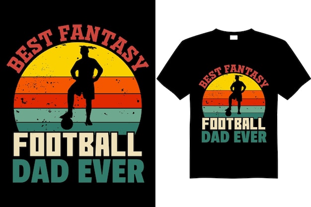 Football lover funny t-shirt design vector football watching t-shirt design vector