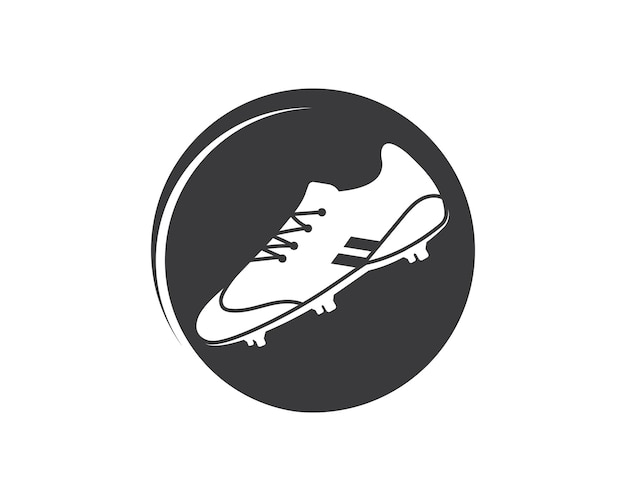 Football shoes vector icon illustration design